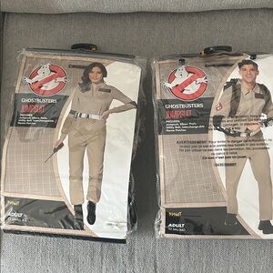 Two Adult Costumes - GhostBusters